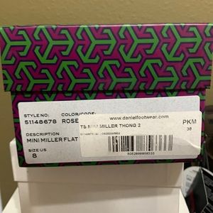 Style No:51148678. Rose gold sandals Size 8